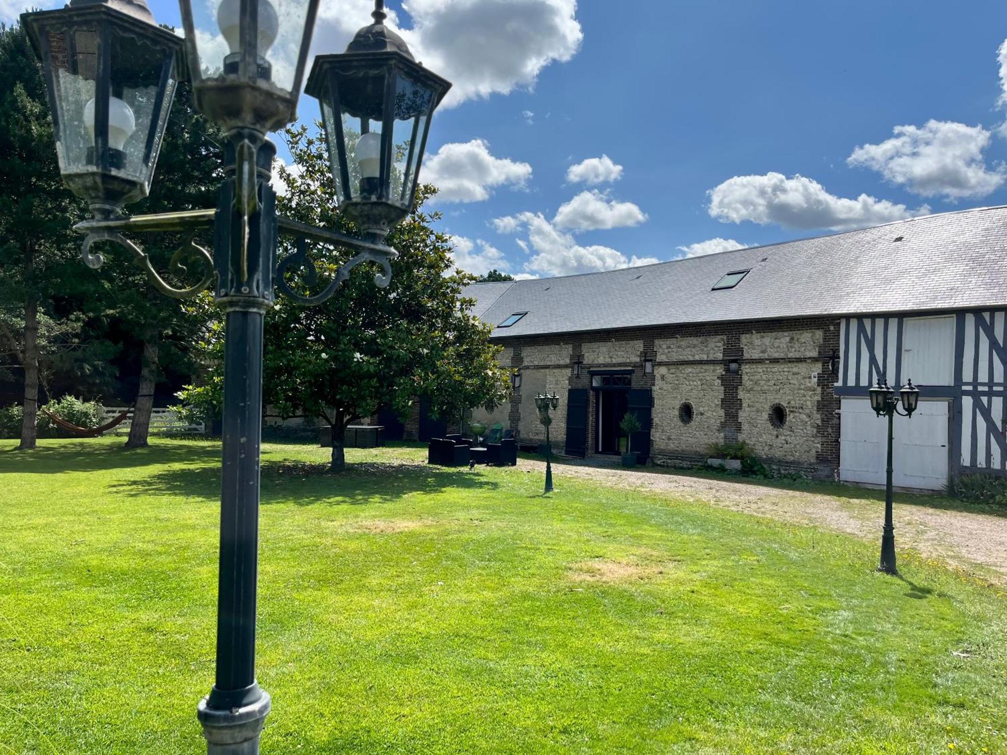 Le Grenier D'Ouilly Au Coeur Du Pays D'Auge - Gite Avec Piscine A 20 Min Des Plages Exterior foto